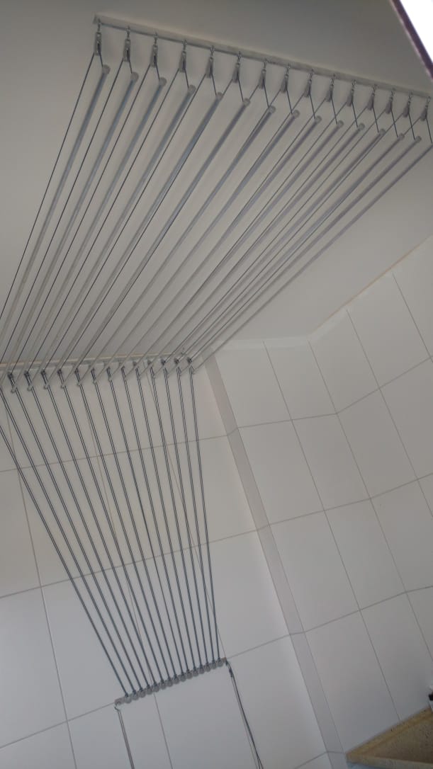 Varal individual. Alumínio