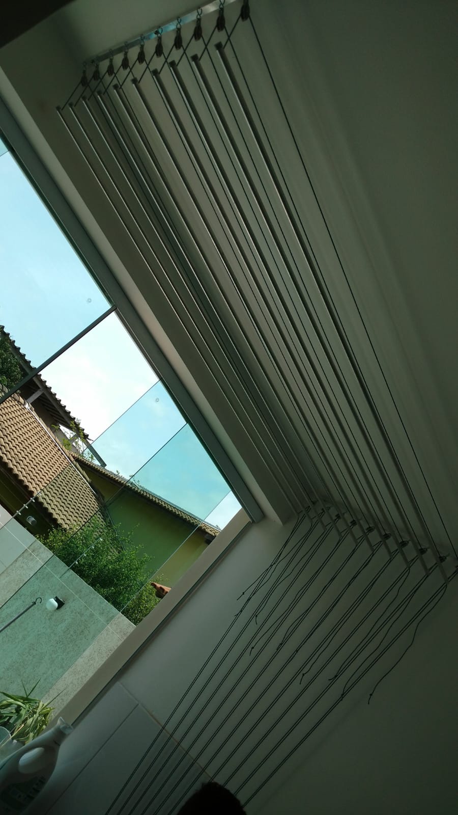 Varal individual. Alumínio. 